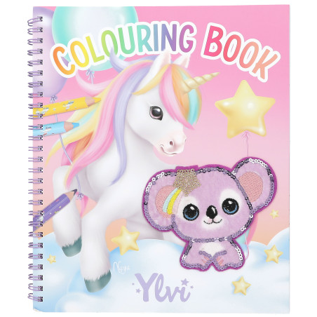 Ylvi Malbuch mit Einhorn Paill etten