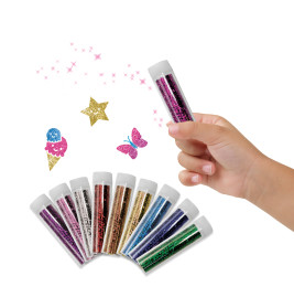 Glitzer 10 Farben - biologisch abbaubar