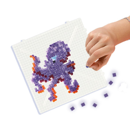 Bügelperlen - Gruselige Meeres bewohner