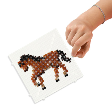 Bügelperlen - Wildpferde