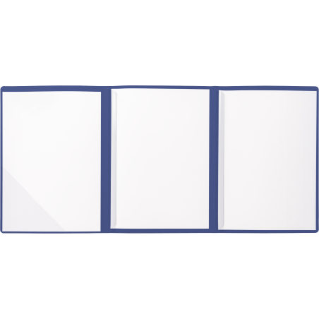 Bewerbungsmappe blau