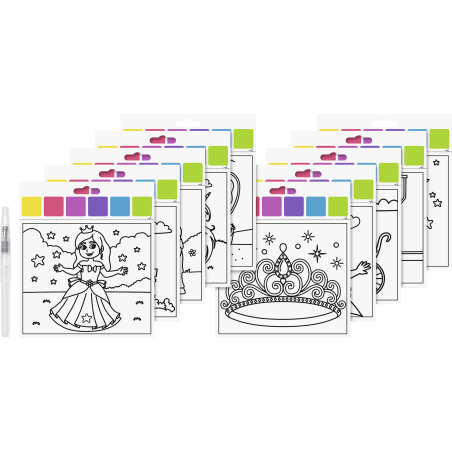 Wasserfarben Mal Set Prinzess