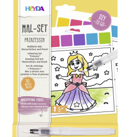 Wasserfarben Mal Set Prinzess
