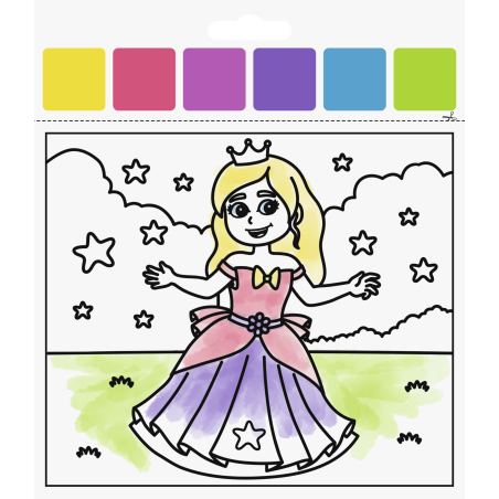 Wasserfarben Mal Set Prinzess