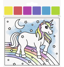 Wasserfarben Mal Set Einhorn
