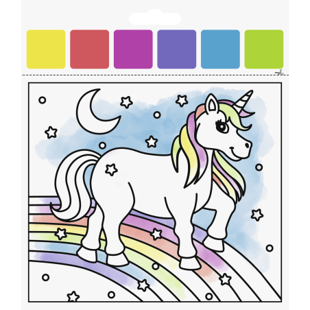 Wasserfarben Mal Set Einhorn