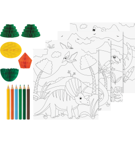 3D Mal Set Dinos