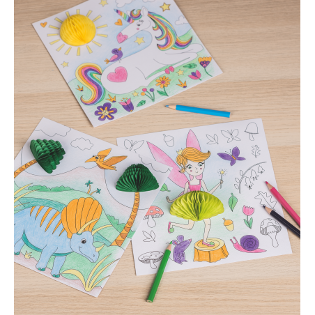 3D Mal Set Dinos