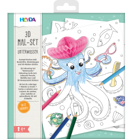 3D Mal Set Unterwasser