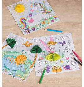 3D Mal Set Prinzessin