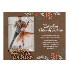 Bilderrahmen Vater & Tochter