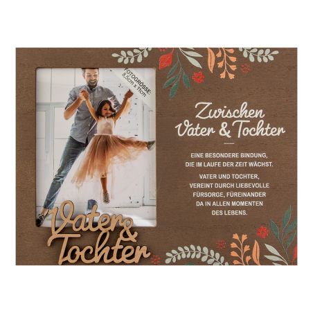 Bilderrahmen Vater & Tochter