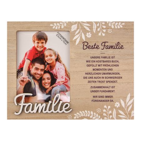 Bilderrahmen Familie
