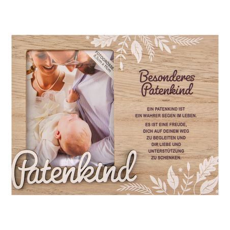 Bilderrahmen Patenkind