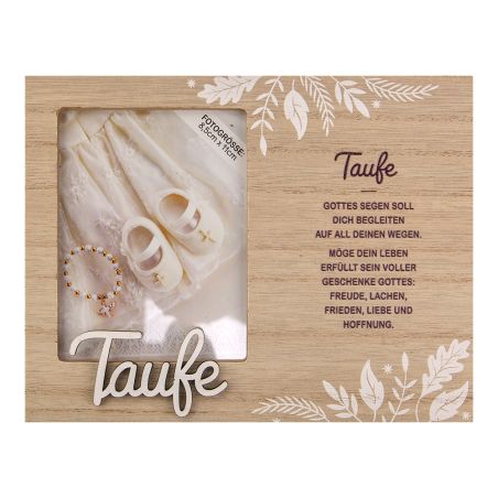 Bilderrahmen Taufe