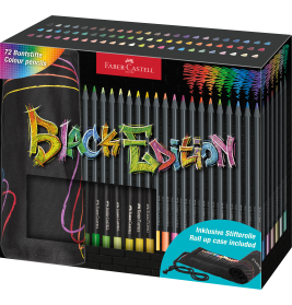 Buntstifte Black Edition Stifterolle