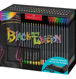 Buntstifte Black Edition Stifterolle