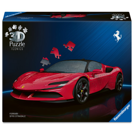 Iconics: Ferrari SF90 Stradale 3D Puzzle