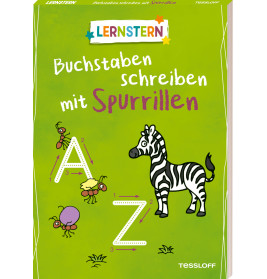 Buchstaben schreiben mit Spurrillen