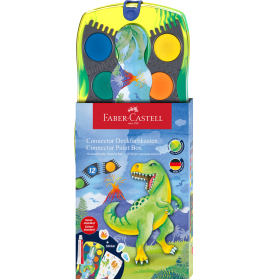 Farbkaster 12er Set grün