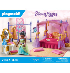 Prinzessinnen-Schlafzimmer mit Ankleide