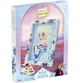 Paillettenkunst Elsa