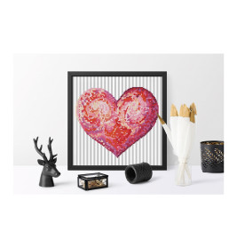 DIAMOND DOTZ Herz 30,5x30,5 cm