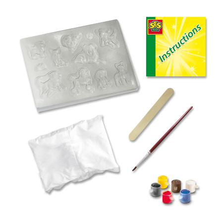 Gießen und anmalen - Hunde