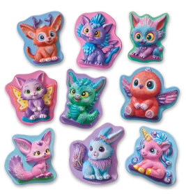 Gießen und anmalen - Niedliche Fantasy-Figuren