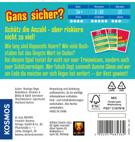 Gans sicher?