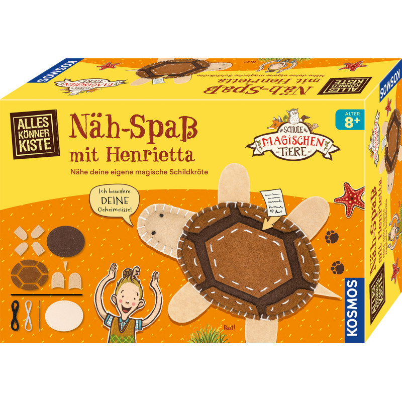 Näh-Spaß mit Henrietta Schule der mag. Tiere