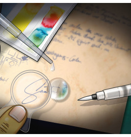 Die drei ??? Schrift-Labor