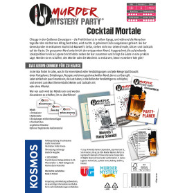 Murder Mystery Party Cocktail Mortale