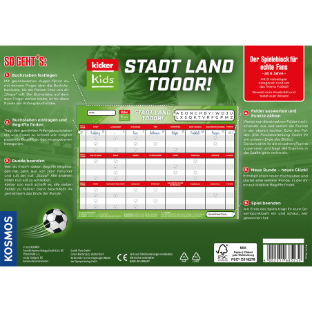 Kicker Kids: Stadt - Land - Tor!