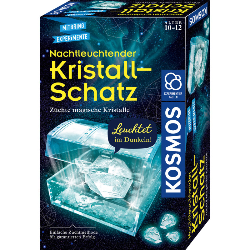Nachtleuchtender Kristall-Scha tz