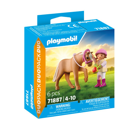 DuoPack Mädchen mit Pony