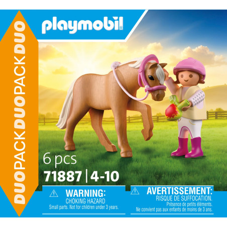 DuoPack Mädchen mit Pony