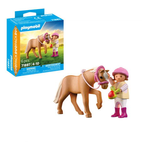 DuoPack Mädchen mit Pony