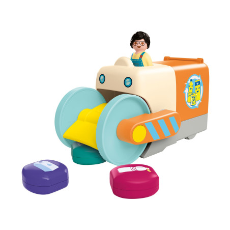 JUNIOR: Spaßiges Müllsammelfahrzeug