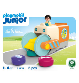 JUNIOR: Spaßiges Müllsammelfahrzeug