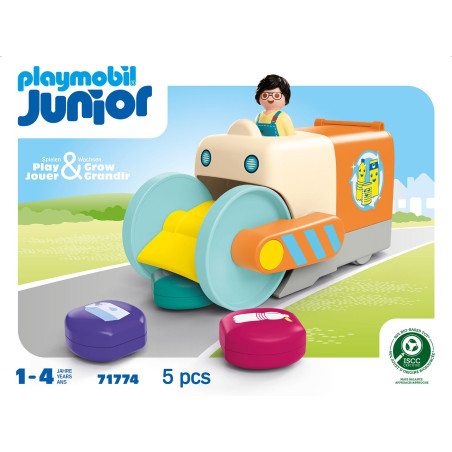 JUNIOR: Spaßiges Müllsammelfahrzeug