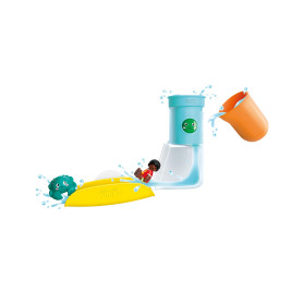 JUNIOR AQUA: Wasserfalltank mit Rutsche