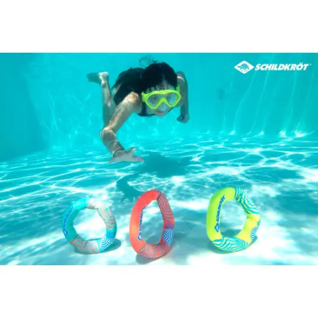 Schildkröt - Funsport - Tauchmaske MAUI Junior 4+, transparent-gelb