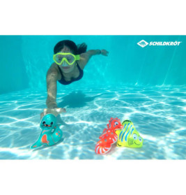 Schildkröt - Funsport - Tauchmaske MAUI Junior 4+, transparent-gelb