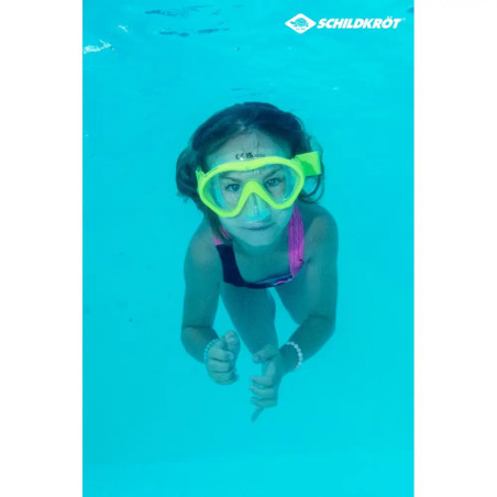 Schildkröt - Funsport - Tauchmaske MAUI Junior 4+, transparent-gelb