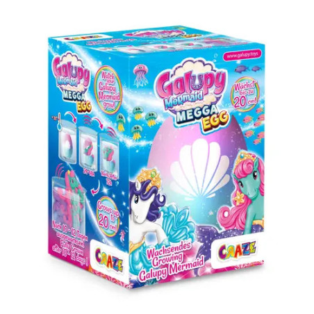 MEGGA EGG Galupy Mermaid