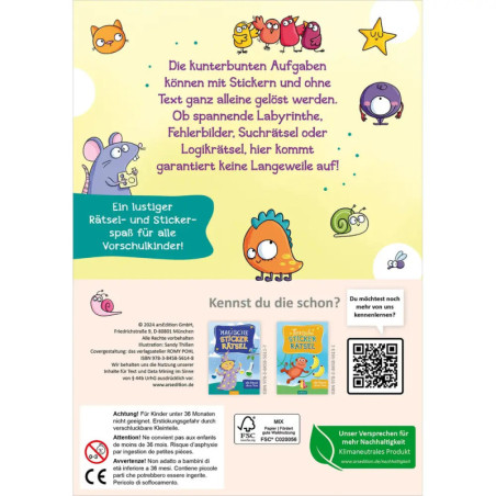 Lustige Sticker-Rätsel