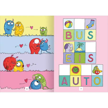 Lustige Sticker-Rätsel