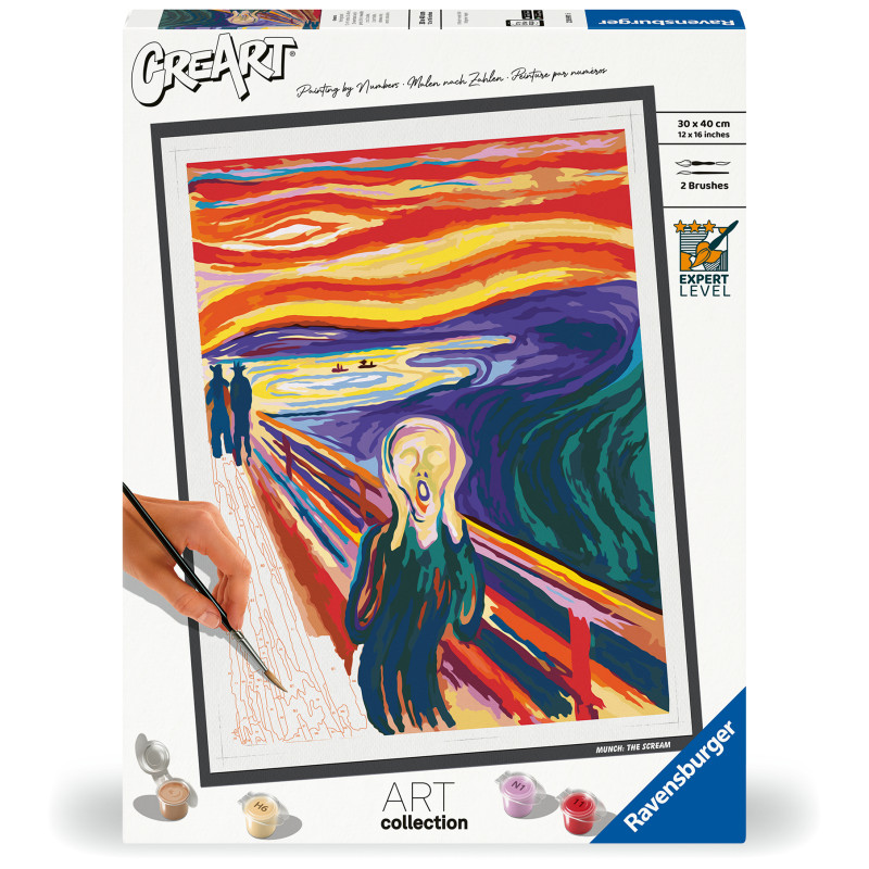 Malen nach Zahlen - Munch: Der Schrei