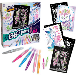 Sprühstifteset X-TRA Glitzertiere